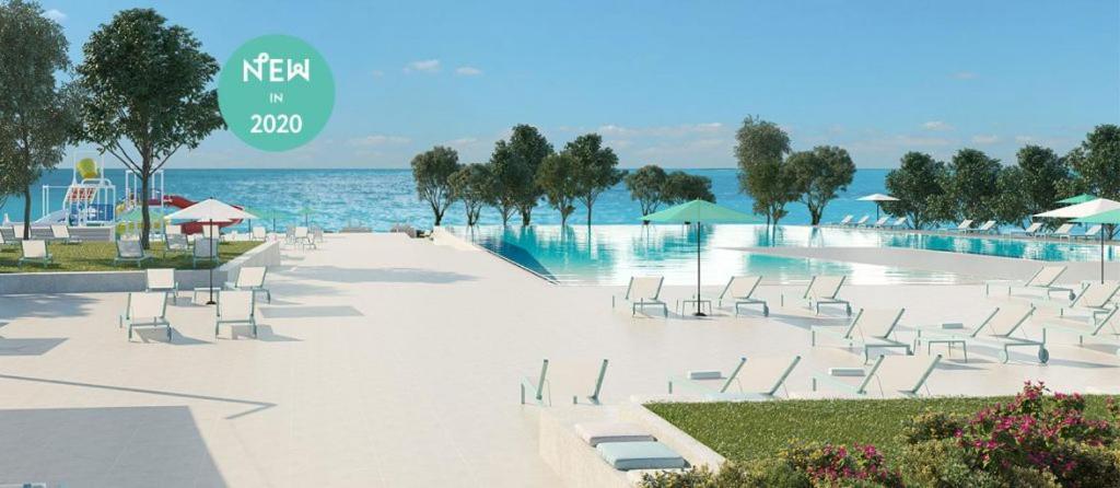 Camping Adria Mobile Home Park Umag Exterior foto