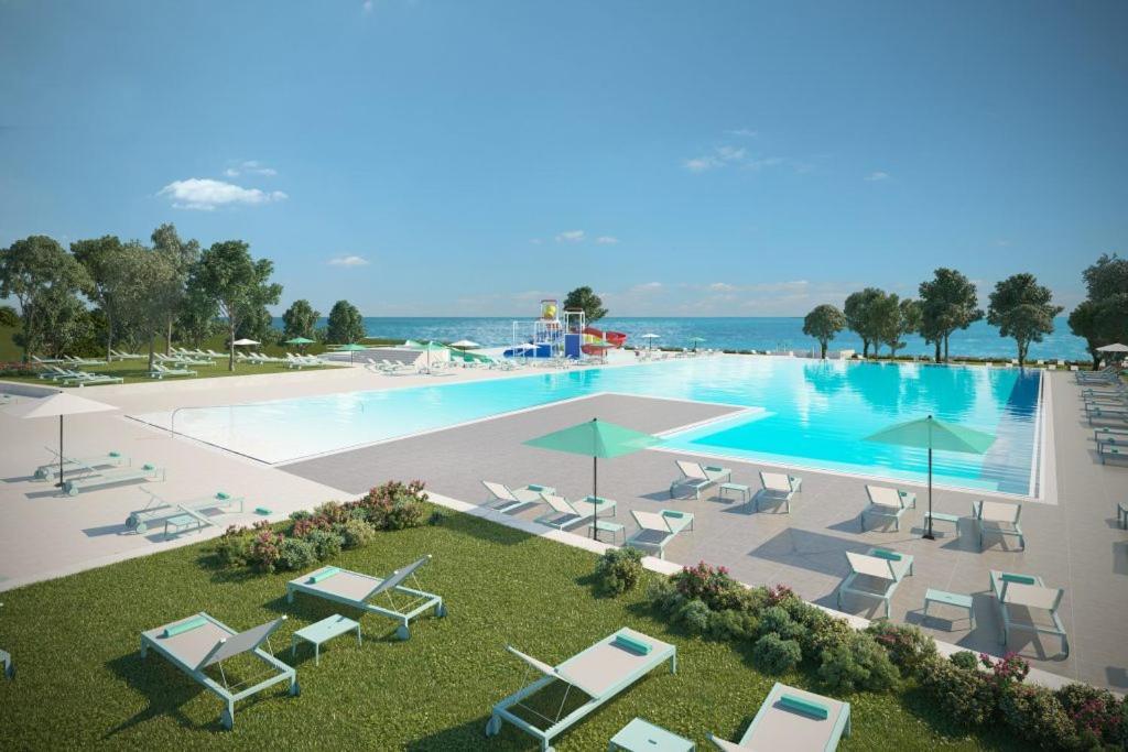 Camping Adria Mobile Home Park Umag Exterior foto